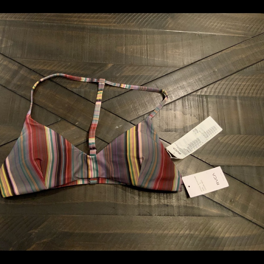 RVCA T-Back Bikini Top